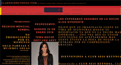 Desktop Screenshot of clubseisreynosa.com